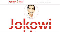 Desktop Screenshot of jokowikita.com